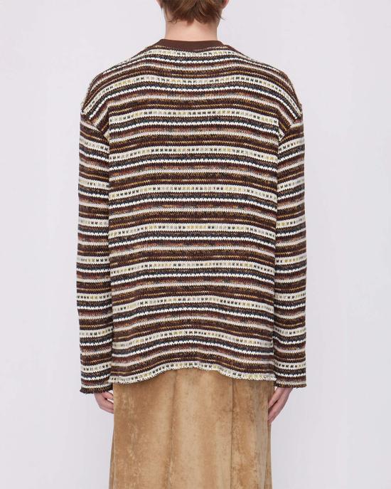  송포더뮤트 스웨터 Song For The Mute 크루넥 풀오버 멀티 - SONG FOR THE MUTE