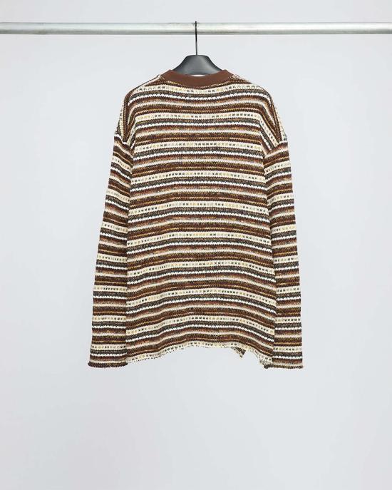  송포더뮤트 스웨터 Song For The Mute 크루넥 풀오버 멀티 - SONG FOR THE MUTE