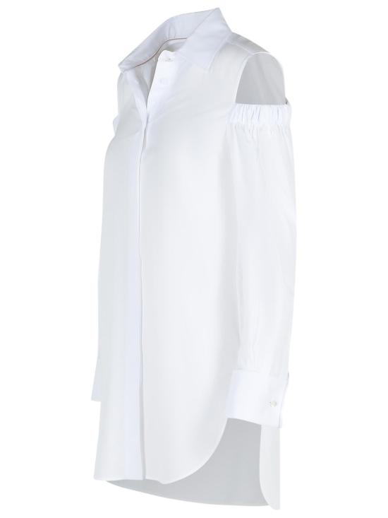  막스마라 셔츠 막스 마라 라그니 셔츠 화이트 - MAX MARA