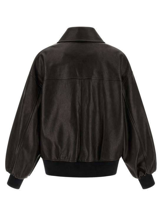  케이트 봄버 자켓 카이트 셸먼 봄버 재킷 블랙 - KHAITE