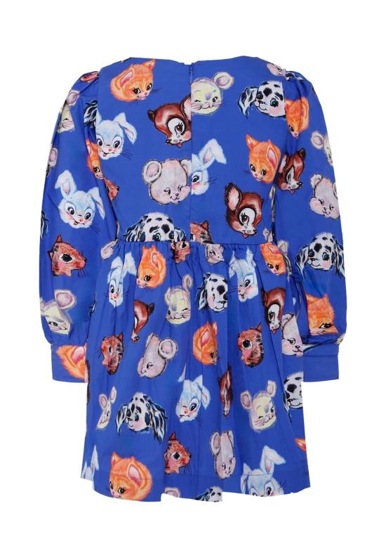  [키즈] 몰로 원피스 애니멀 프린트 키즈 드레스 블루 - MOLO