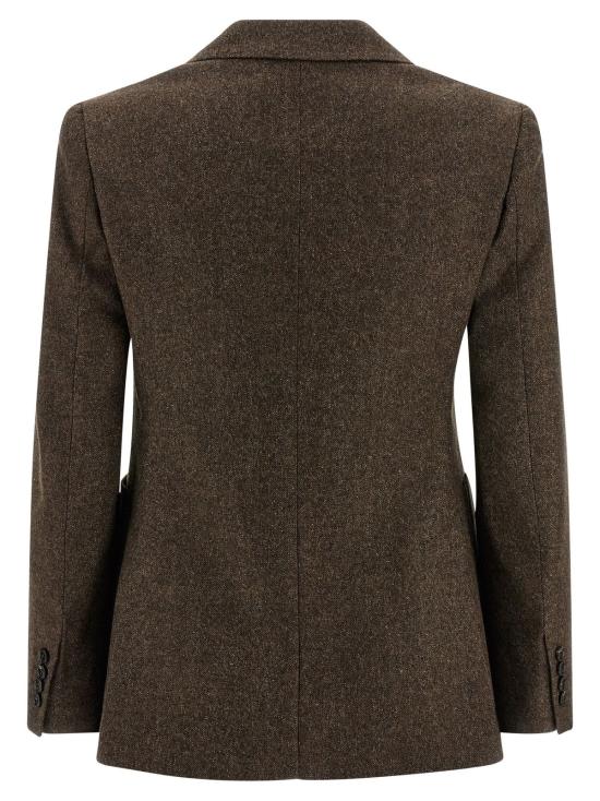  막스마라 수트 자켓 버뮤다1234 블레이저 브라운 - MAX MARA