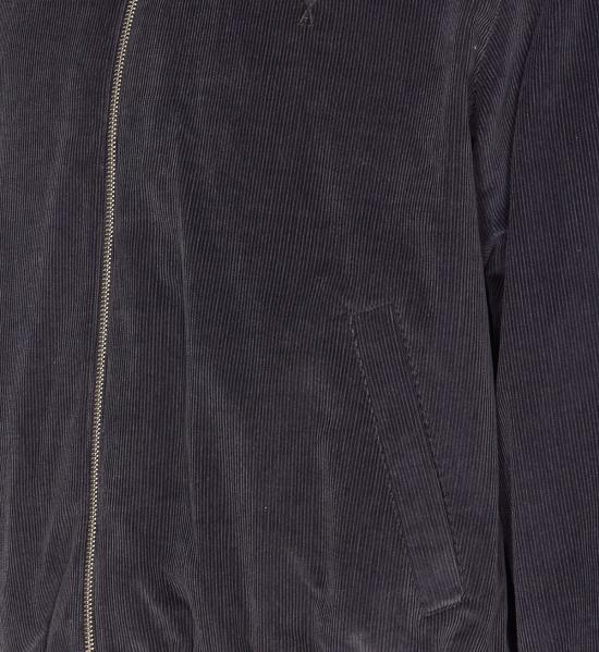  아미 자켓 Ami Alexandre Mattiussi Ami De Coeur 벨벳 재킷 차콜 - AMI