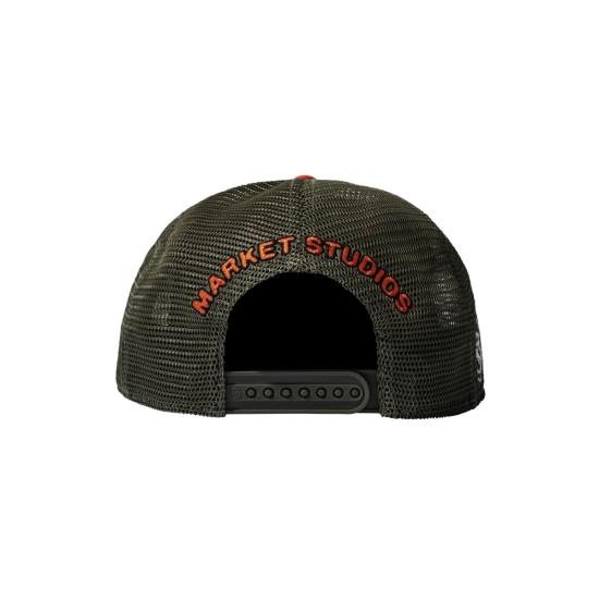  마켓 모자 X 나스카 X 47 리처드 페티 헌터 히치 햇 - MARKET