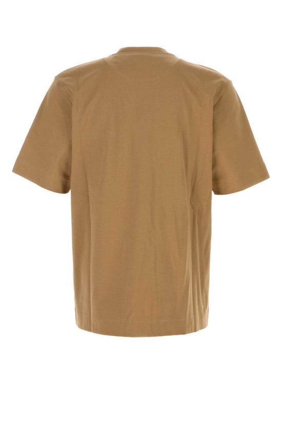  펜디 반팔 티셔츠 티셔츠 카멜 - FENDI