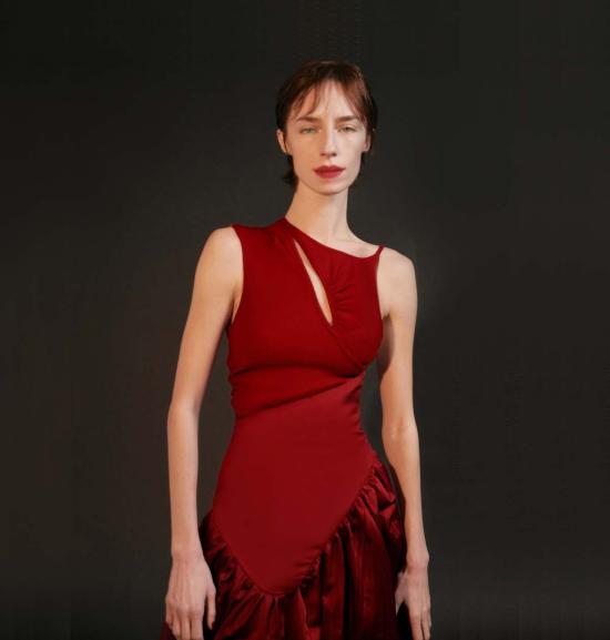  루이자 에 라 루나 민소매 티셔츠 Luisa Et La Luna Pauline 탑 카이엔 - LUISA ET LA LUNA