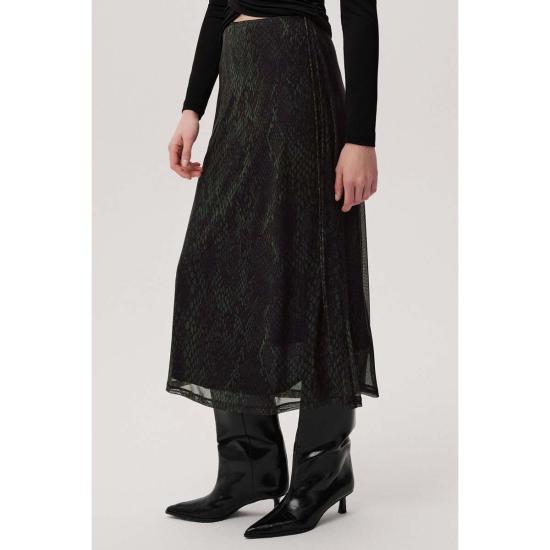  Exquise USA 롱 스커트 Exquise Usa Linda K  그린 블랙 - EXQUISE USA