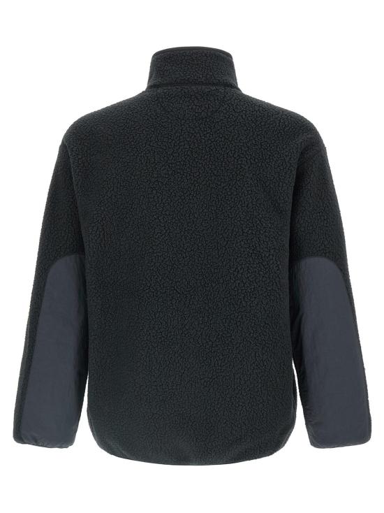  메종키츠네 자켓 메종 키츠네 폴라텍® 캐주얼 재킷 블루 - MAISON KITSUNE