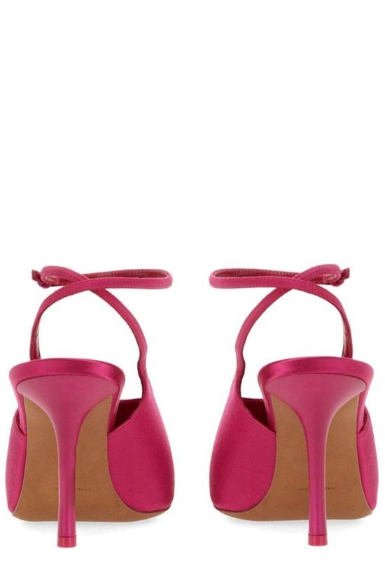  지방시 힐/펌프스 새틴 쇼 슬린백 펌프스 핑크 - GIVENCHY