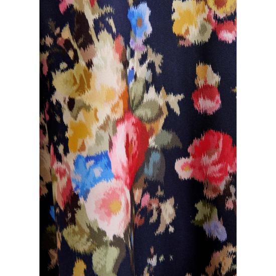  에센셜앤트워프 숏 원피스 에센셜 앤트워프 제이미 와이드 A라인 미니 드레스 블랙 블루 레드 플로럴 - ESSENTIEL ANTWERP