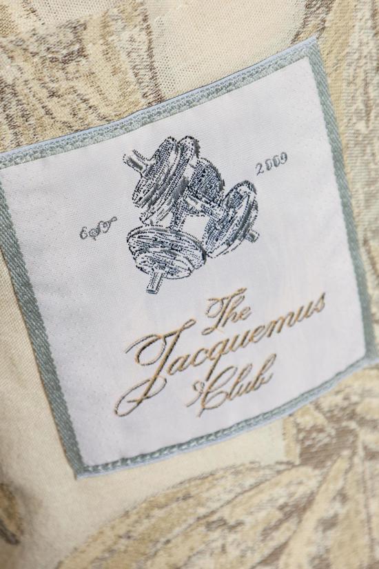  자크뮈스 숏팬츠 패턴 쇼츠 베이지 - JACQUEMUS