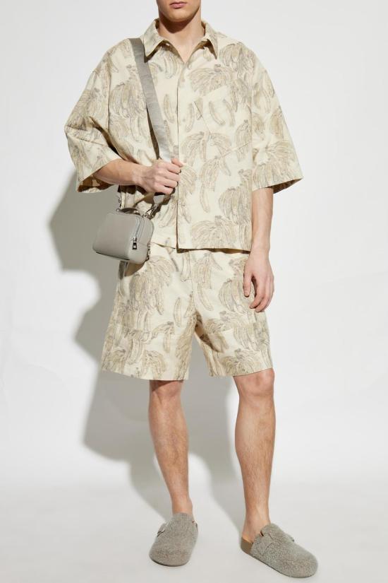  자크뮈스 숏팬츠 패턴 쇼츠 베이지 - JACQUEMUS