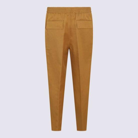  에트로 수트 팬츠 오커 린넨 블렌드  (오커 색상) - ETRO