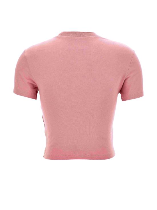  베르사체 반팔 티셔츠 진 쿠튀르 티셔츠 핑크 - VERSACE