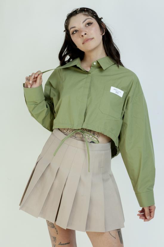  Mary Lo 셔츠 메리 로 에디션 1 셔츠 화이트/블랙/올리브/라일락/시트론 - MARY LO