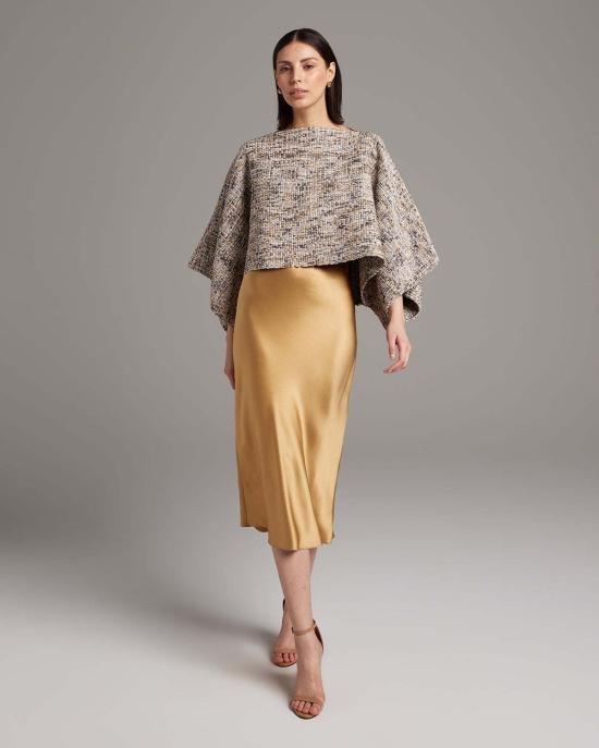  보즈 민소매 티셔츠 마블 크롭탑