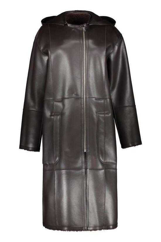  로우클래식 코트 로우 클래식 리버서블  브라운 - LOW CLASSIC