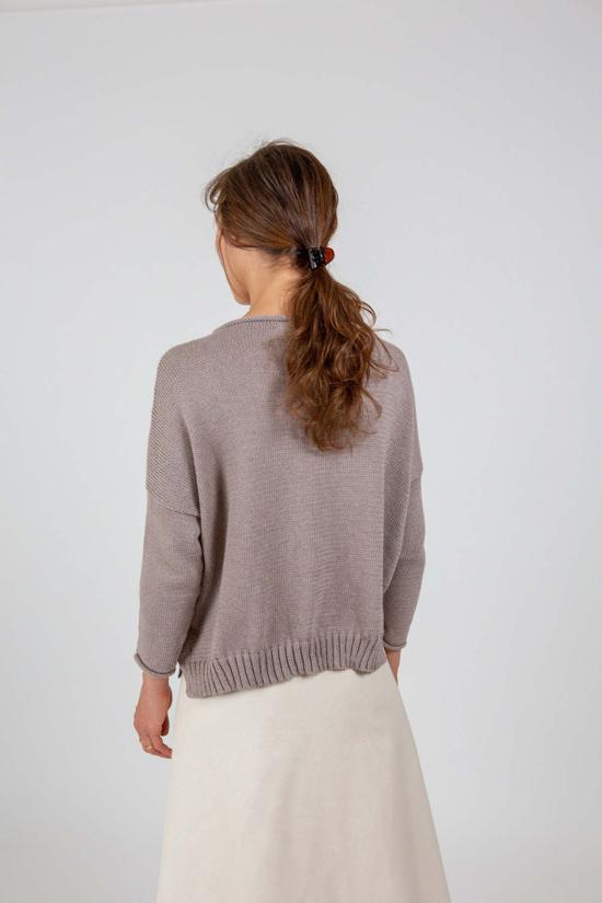  에리카 타노브 스웨터 에리카 타노프 코튼 롤넥  도우 - ERICA TANOV