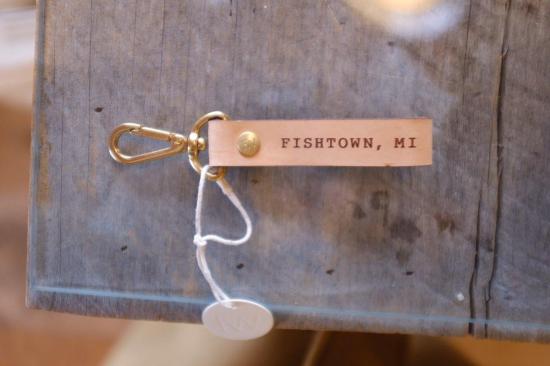  FISHTOWN 키링 피쉬타운 피쉬타운 가죽 및 황동  황동 - OTHER BRANDS