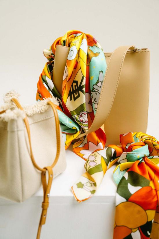  메리 로 머플러/스카프 용의 해 스카프 및 프린트 한정판 - MARY LO