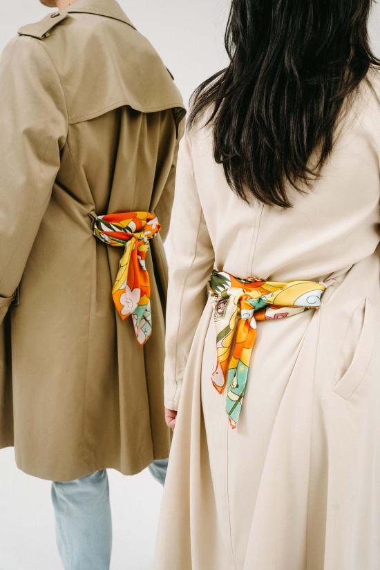  메리 로 머플러/스카프 용의 해 스카프 및 프린트 한정판 - MARY LO