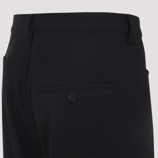  발렌시아가 스트레이트 팬츠 테일러드 팬츠 블랙 - BALENCIAGA