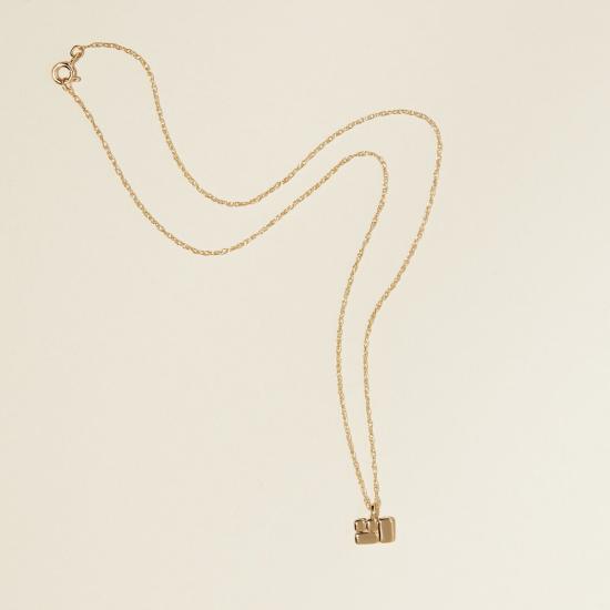  린지 루이스 목걸이/팬던트 엘스턴 골드 목걸이 - LINDSAY LEWIS