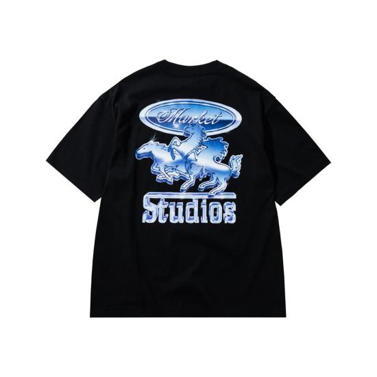  마켓 반팔 티셔츠 5리터 티셔츠 - MARKET