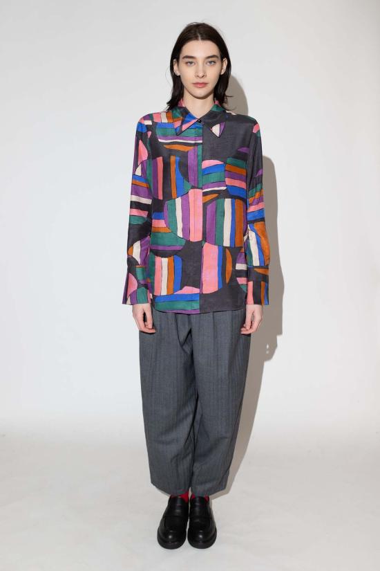  Untitled in Motion 블라우스 Untitled In Motion Kali Top Tomella - UNTITLED IN MOTION