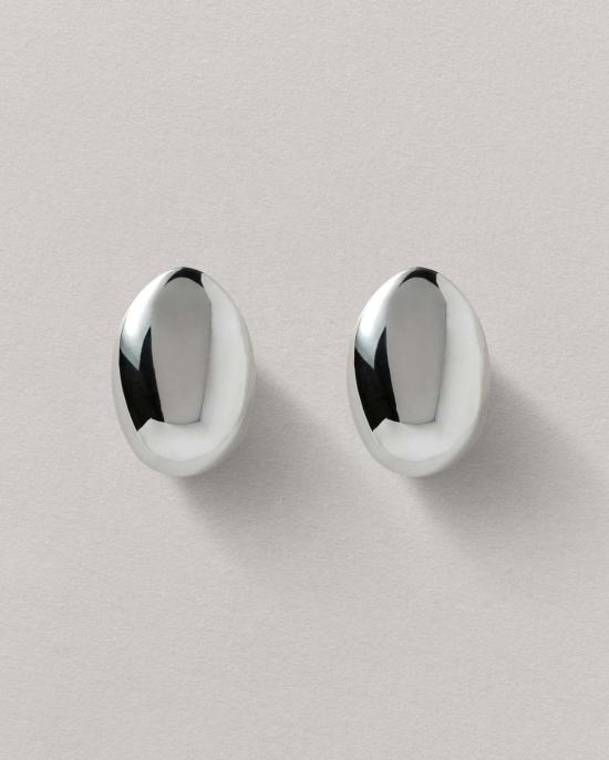  아니카 이네즈 이어링 스푼 귀걸이 실버