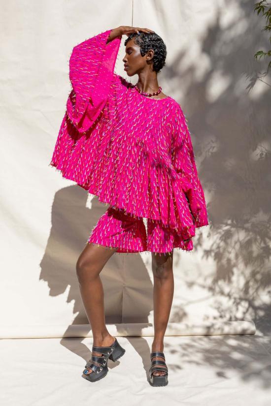  Abacaxi 숏팬츠 러플 스목 쇼츠 - OTHER BRANDS