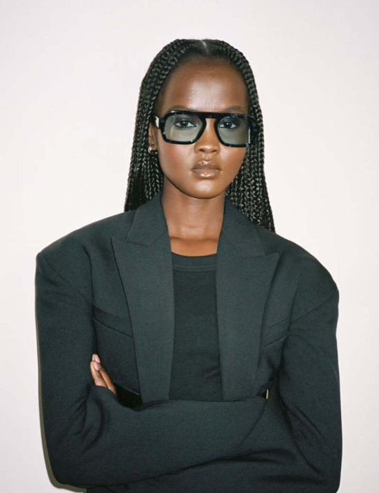  엘리사 존슨 안경 미니 제인 선글라스 라이트 블루 - ELISA JOHNSON