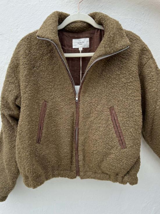  amente 봄버 자켓 아멘테 하이넥 봄버 재킷 - OTHER BRANDS