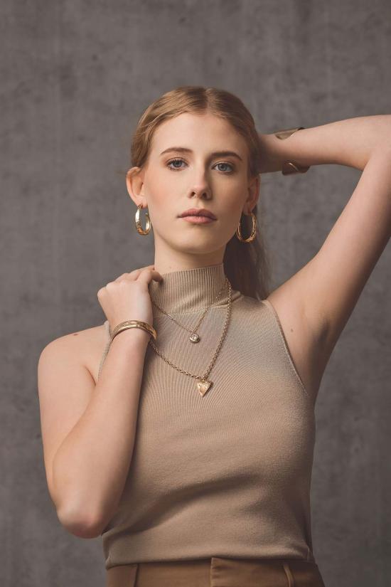  이어링 컬렉션 1304 헤일로 브론즈 귀걸이 - OTHER BRANDS