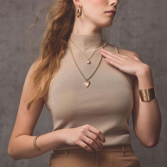  이어링 컬렉션 1304 헤일로 브론즈 귀걸이 - OTHER BRANDS