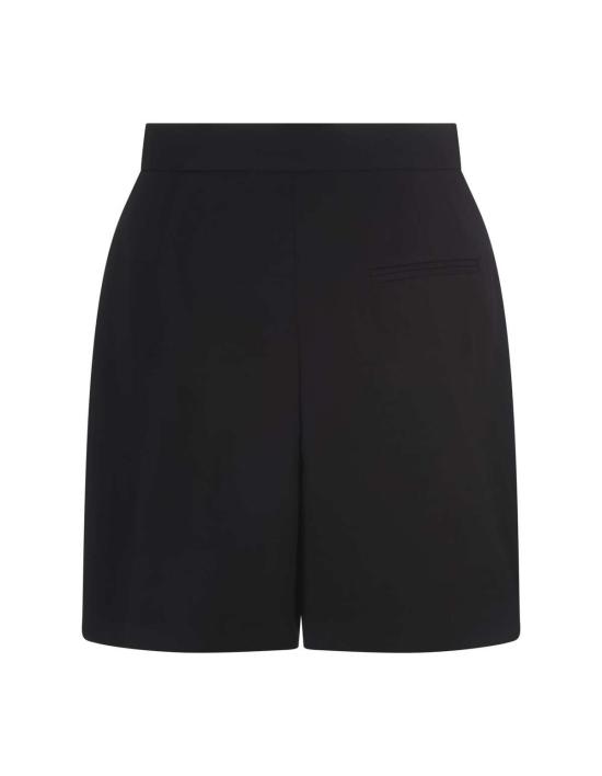  알렉산더 맥퀸 숏팬츠 앞지퍼 울 반바지 네로 - ALEXANDER MCQUEEN
