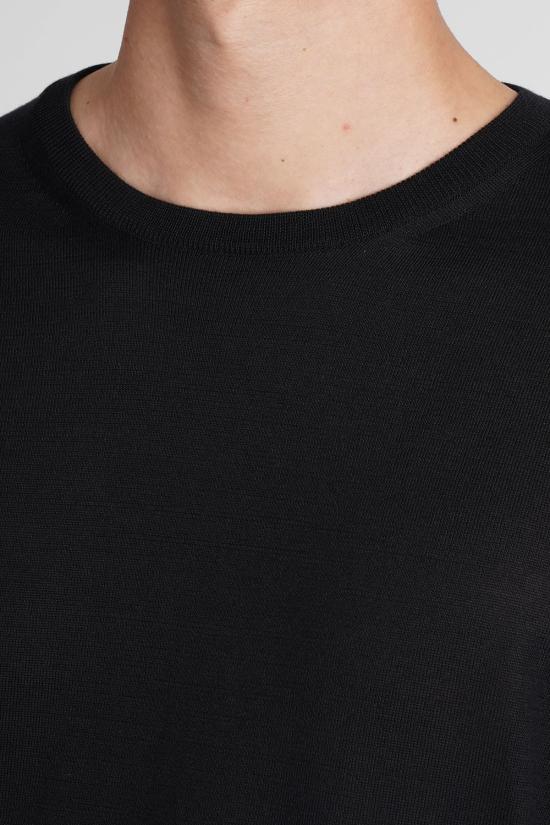  조르지오 아르마니 스웨터 니트  블랙 - GIORGIO ARMANI