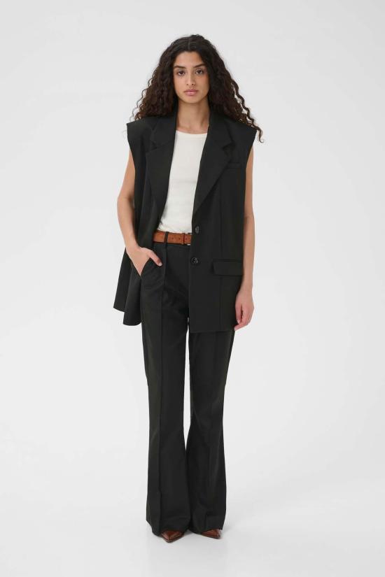  게스투즈 베스트 Gestuz Paula 롱  블랙 - GESTUZ