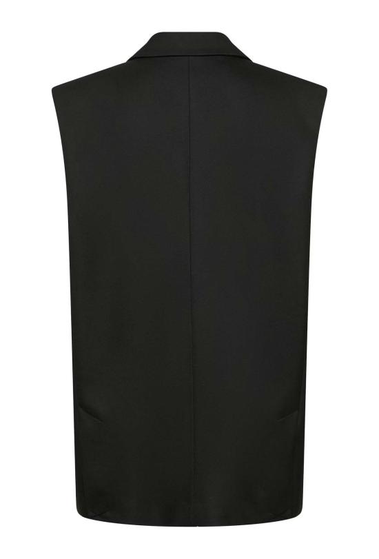  게스투즈 베스트 Gestuz Paula 롱  블랙 - GESTUZ