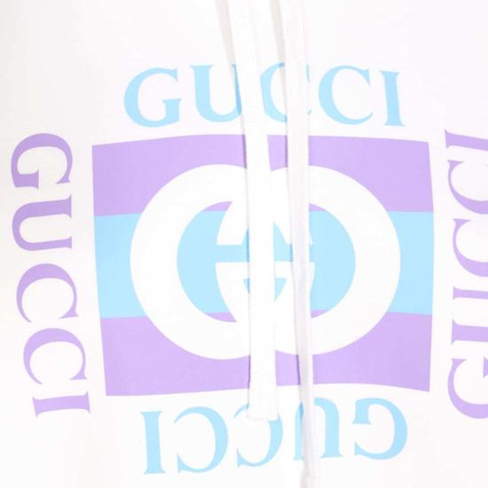  구찌 스웨터 코튼 스웨트셔츠 화이트 - GUCCI