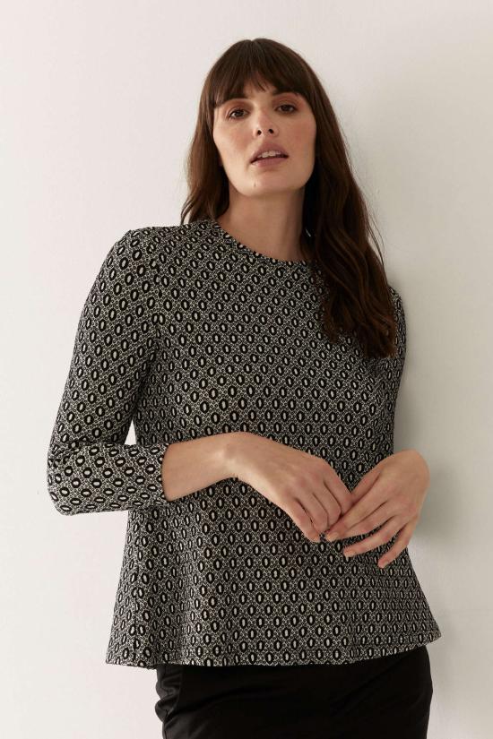  Lindsay Nicholas New York 블라우스 린지 니콜라스 뉴욕 비스코스 크루넥 크림 카지노 - OTHER BRANDS