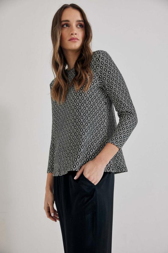  Lindsay Nicholas New York 블라우스 린지 니콜라스 뉴욕 비스코스 크루넥 크림 카지노 - OTHER BRANDS