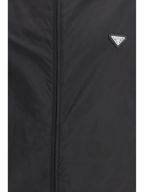  프라다 자켓 리버서블 나일론 후드 재킷 - PRADA