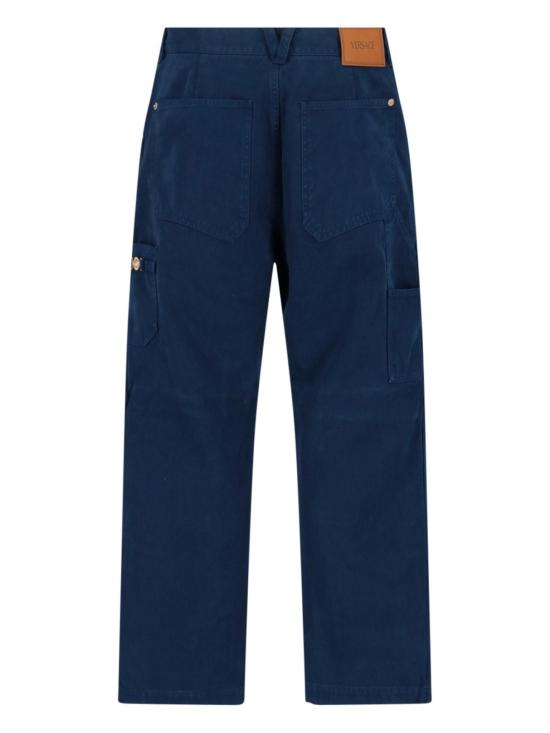  베르사체 데님 팬츠 카펜터 진 블루 - VERSACE