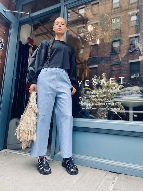  예세이트 긴팔 티셔츠 예사엣 곤다르 티 - YESAET