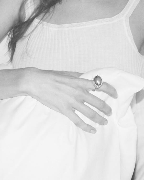  아니카 이네즈 반지 라지 엘립스 링 실버/골드 - ANNIKA INEZ