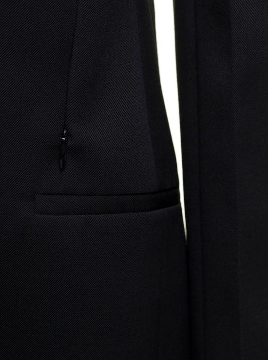  지방시 수트 자켓 싱글 브레스트 재킷 (노치드 리버스) 블랙 - GIVENCHY