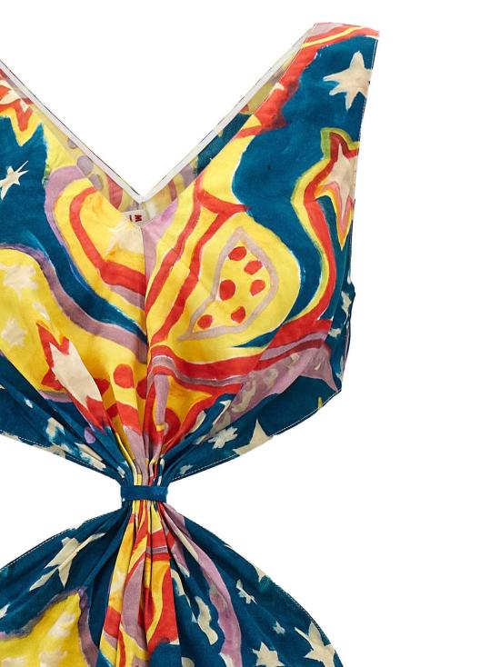  마르니 롱 원피스 노 베이컨시 인 캡슐 하이 서머 롱 드레스 GPB56 - MARNI