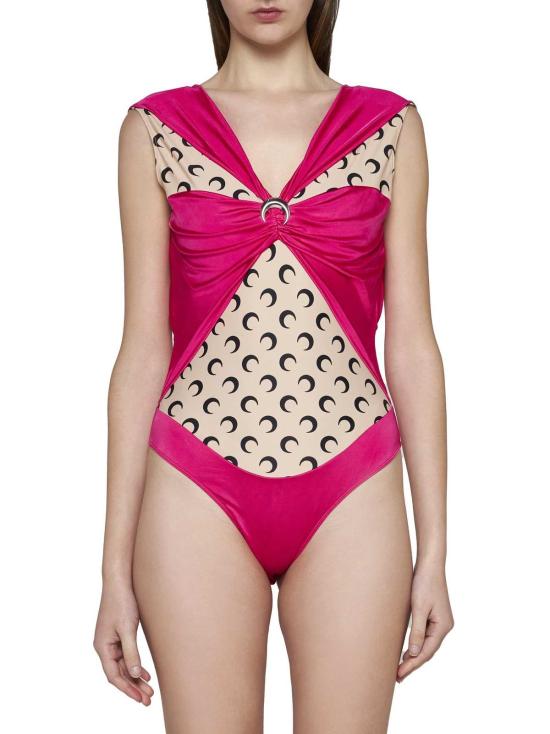  마린세르 바디수트 티셔츠 마린 세르 보디수트 푸시아 - MARINE SERRE