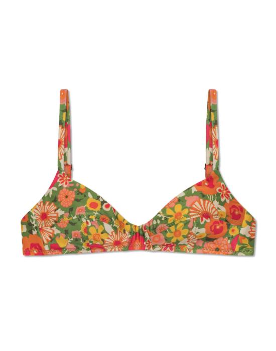  갈라마르 비키니 수영복 시몬 레트로 탑 리버리